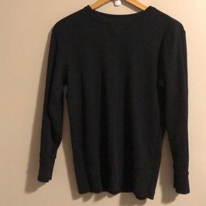 Long Sleeve Waffle Shirt